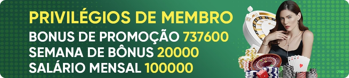 Cashback VIP 7NB - reembolso semanal
